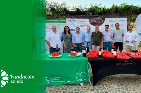 Este fin de semana la Asociación Española Contra el Cáncer (AECC) ha celebrado su III Torneo de Golf solidario, un evento que ha contado con el apoyo de la Fundación Sando.