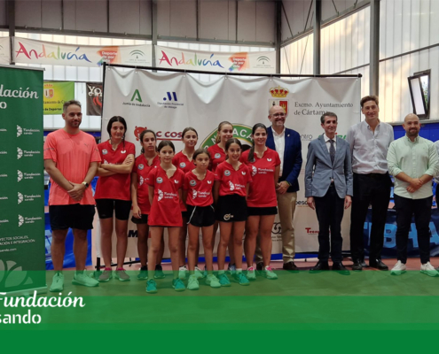Fundación Sando, en línea con su compromiso por la promoción de la actividad física y el deporte, apoyará al Club Deportivo Novacártama de Tenis de Mesa (TM) esta temporada.