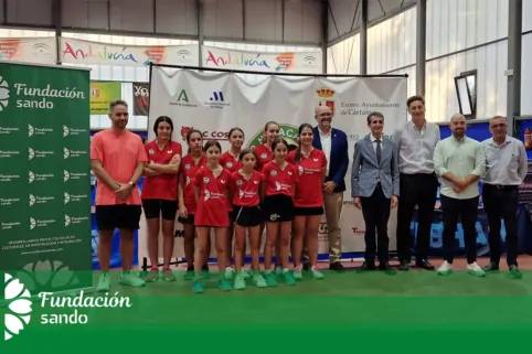 Fundación Sando, en línea con su compromiso por la promoción de la actividad física y el deporte, apoyará al Club Deportivo Novacártama de Tenis de Mesa (TM) esta temporada.