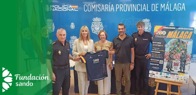 La Ruta 091, carrera solidaria organizada por la Policía Nacional, contará un año más con el apoyo de a Fundación Sando.