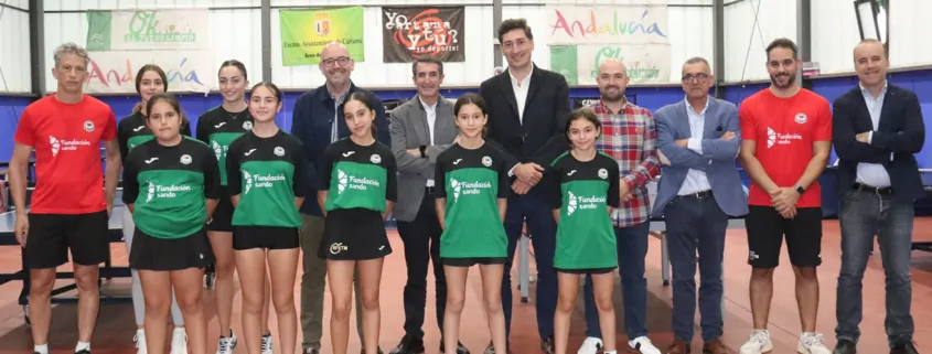 El Club de Tenis de Mesa Fundación Sando NovaCártama presenta su equipo de Primera División Femenina para la nueva temporada.