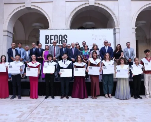 Fundación Sando impulsa el talento joven a través de las Becas Talento de Fundación Málaga