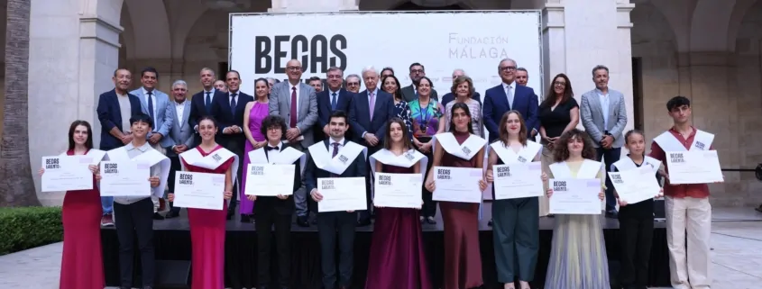 Fundación Sando impulsa el talento joven a través de las Becas Talento de Fundación Málaga